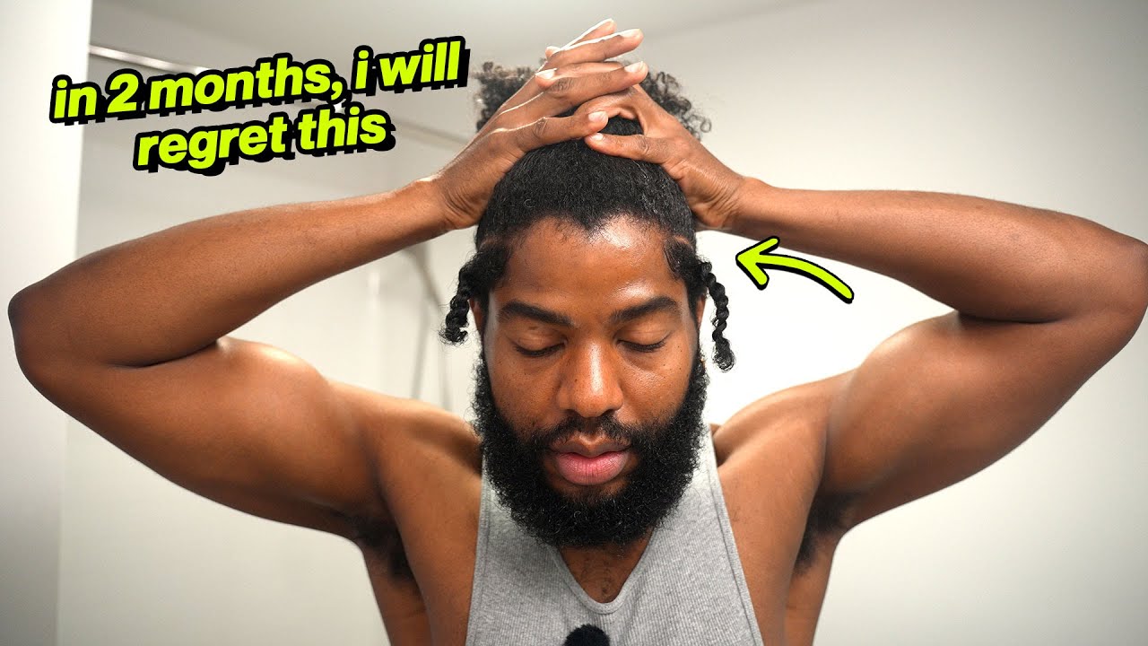 I took one deep breath and cut it.