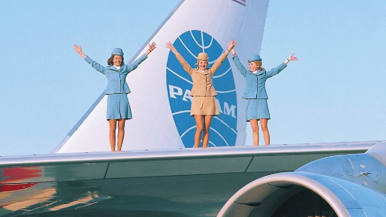 Flying Pan-Am Airlines - Life in America