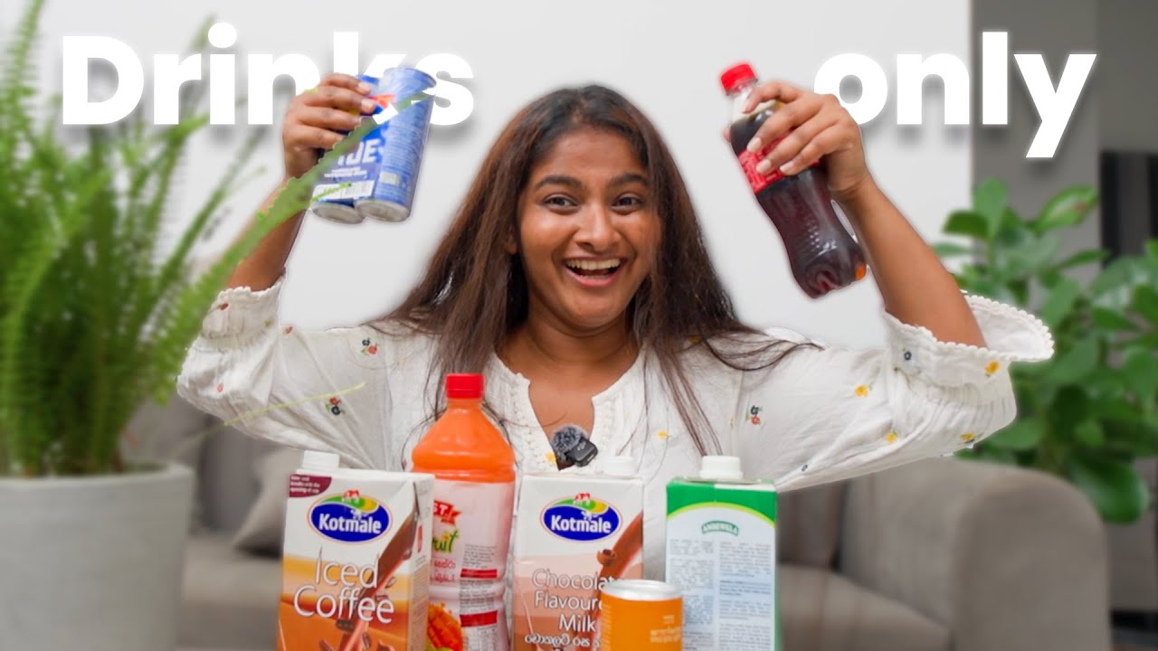 කෑම නැතුව පැය 48ක් 🫤 (Drinks only challenge 🧋)