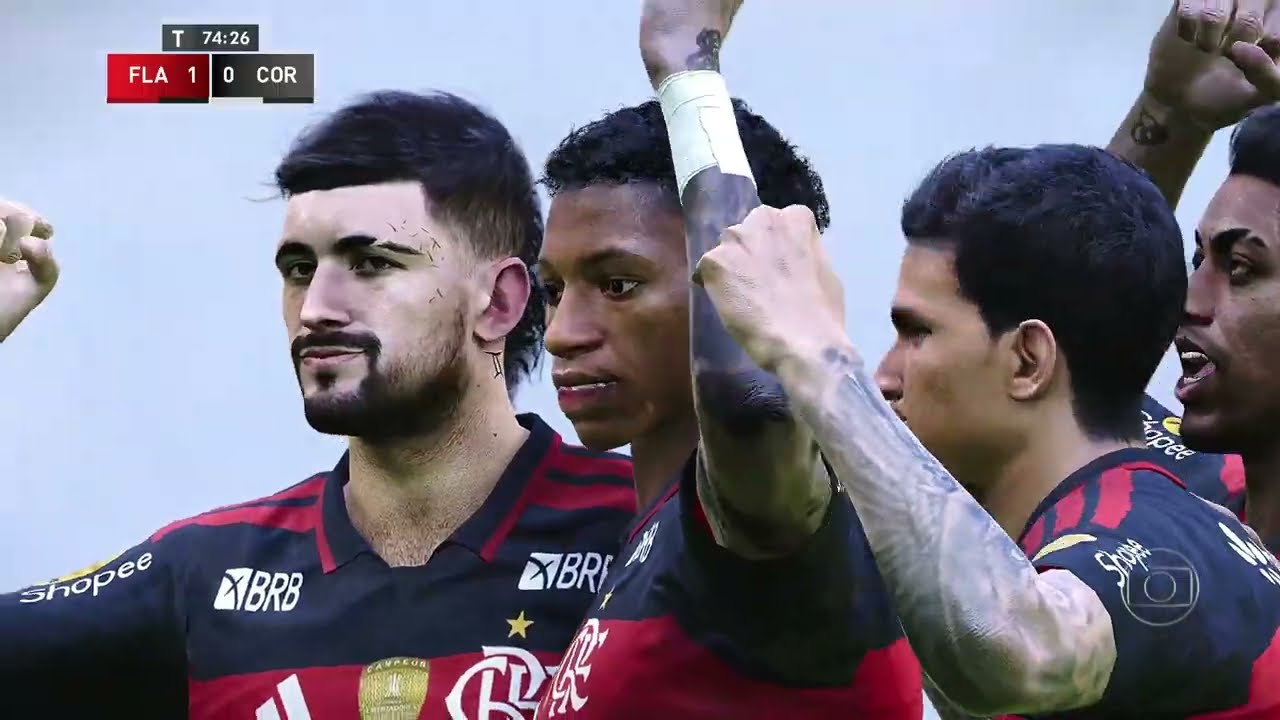 FLAMENGO x CORINTHIANS | SUPERCOPA REI 2026 | AO VIVO E COM IMAGENS | SIMULAÇÃO PES21
