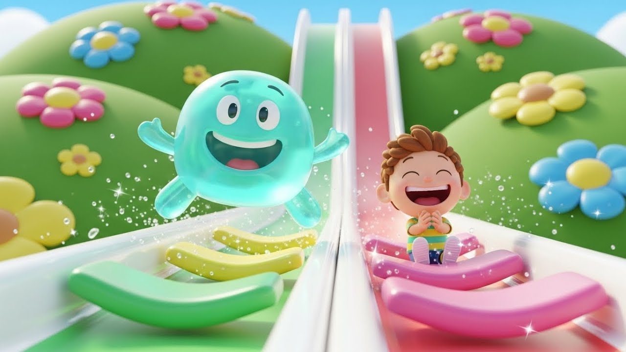 El Saltador de Gelatina de Fall Guys Se Cayó | Canciones Infantiles y Rimas para Niños