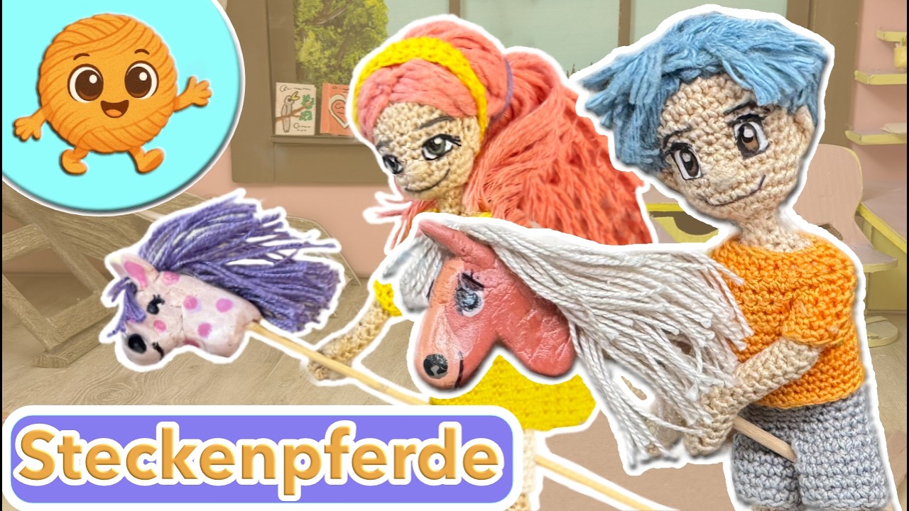 Kinder reiten auf Pferden