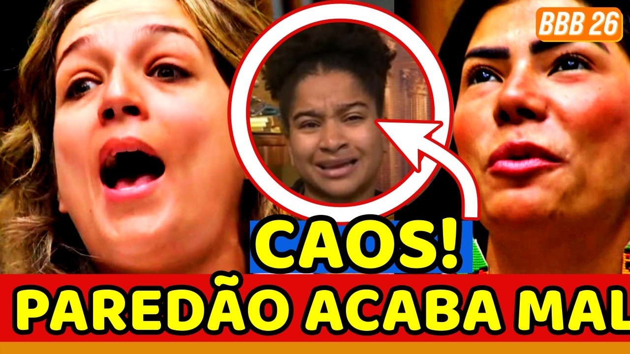 🚨‼️BBB26 PARED&Atilde;O DO CAOS! SAMIRA CAI DO CAVALO e VOTA&Ccedil;&Atilde;O ACABA MAL e TRETA; REJEI&Ccedil;&Atilde;O CERTA