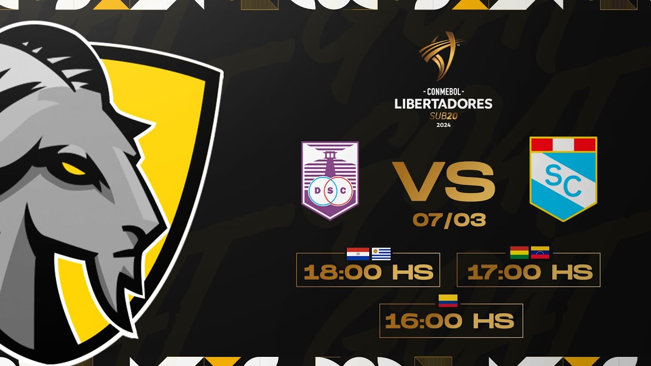 DEFENSOR SPORTING VS SPORTING CRISTAL | LIBERTADORES U20 | EN VIVO Y CON IMÁGENES