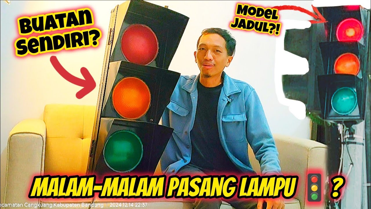 TOTALITAS! PASANG LAMPU MERAH 🚦 MALEM-MALEM?! || SIMPANG GADING TUTUKA, SOREANG, KAB.BANDUNG