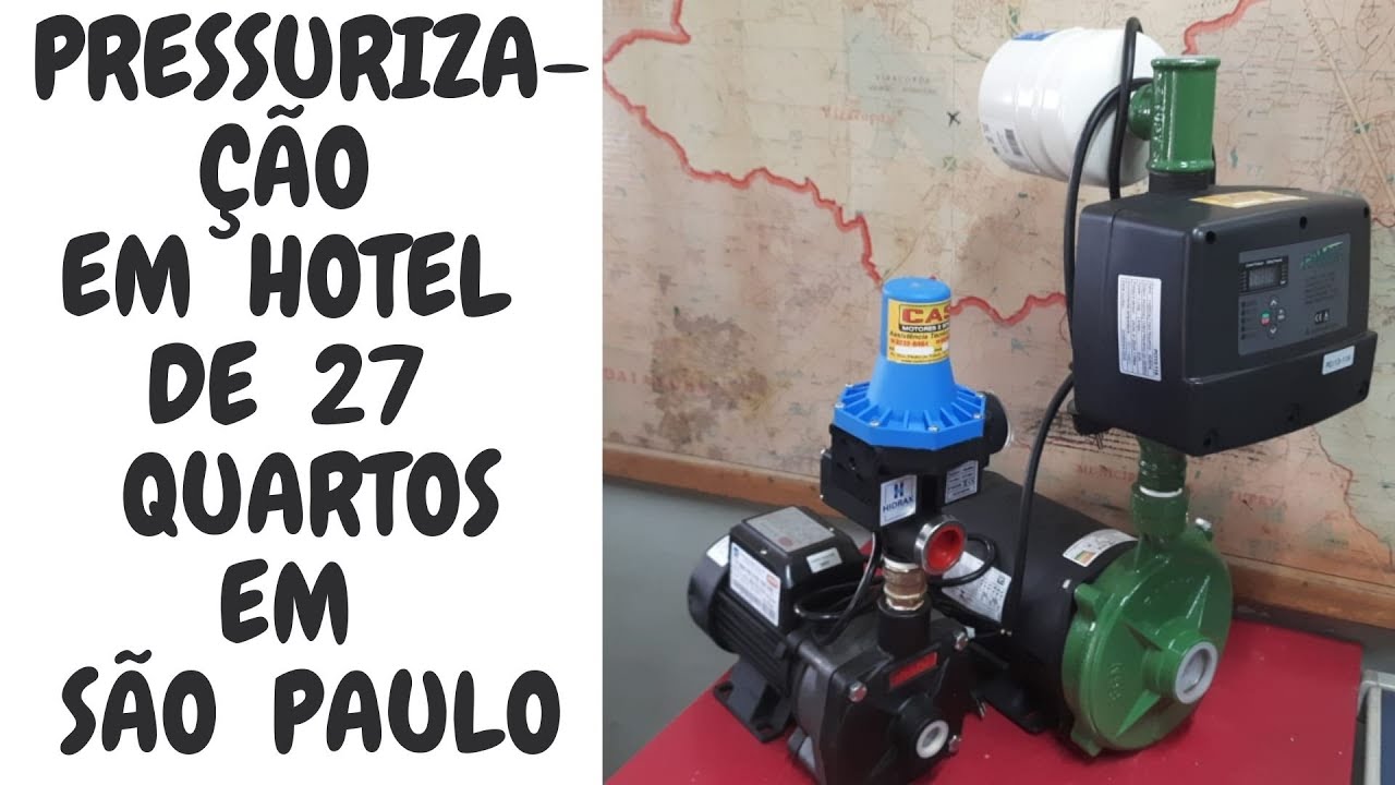 PRESSURIZAÇÃO EM HOTEL COM 27 QUARTOS | E AÍ, PESSOAL | Por Marcos Lima |