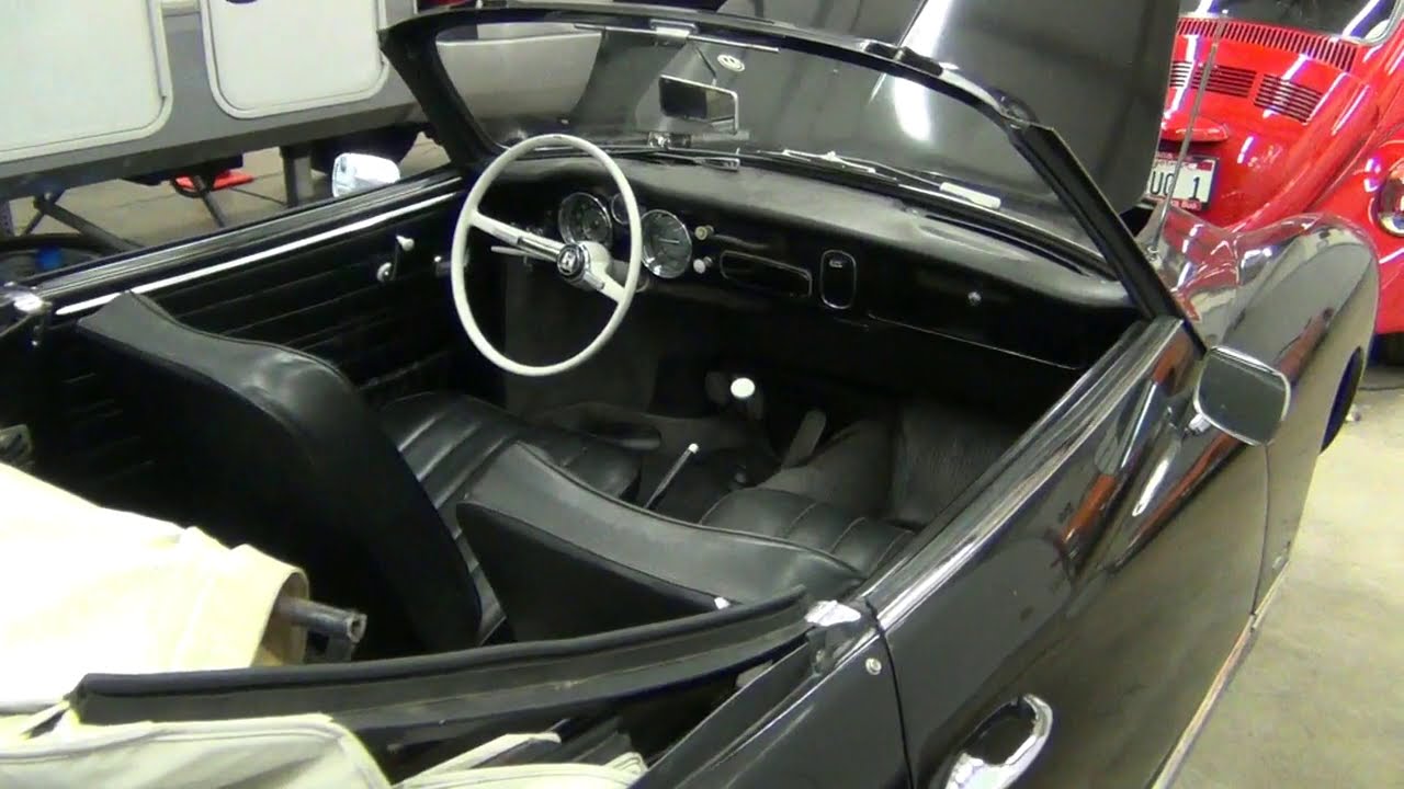VW Karmann Ghia Convertible EV Conversion, Part 1
