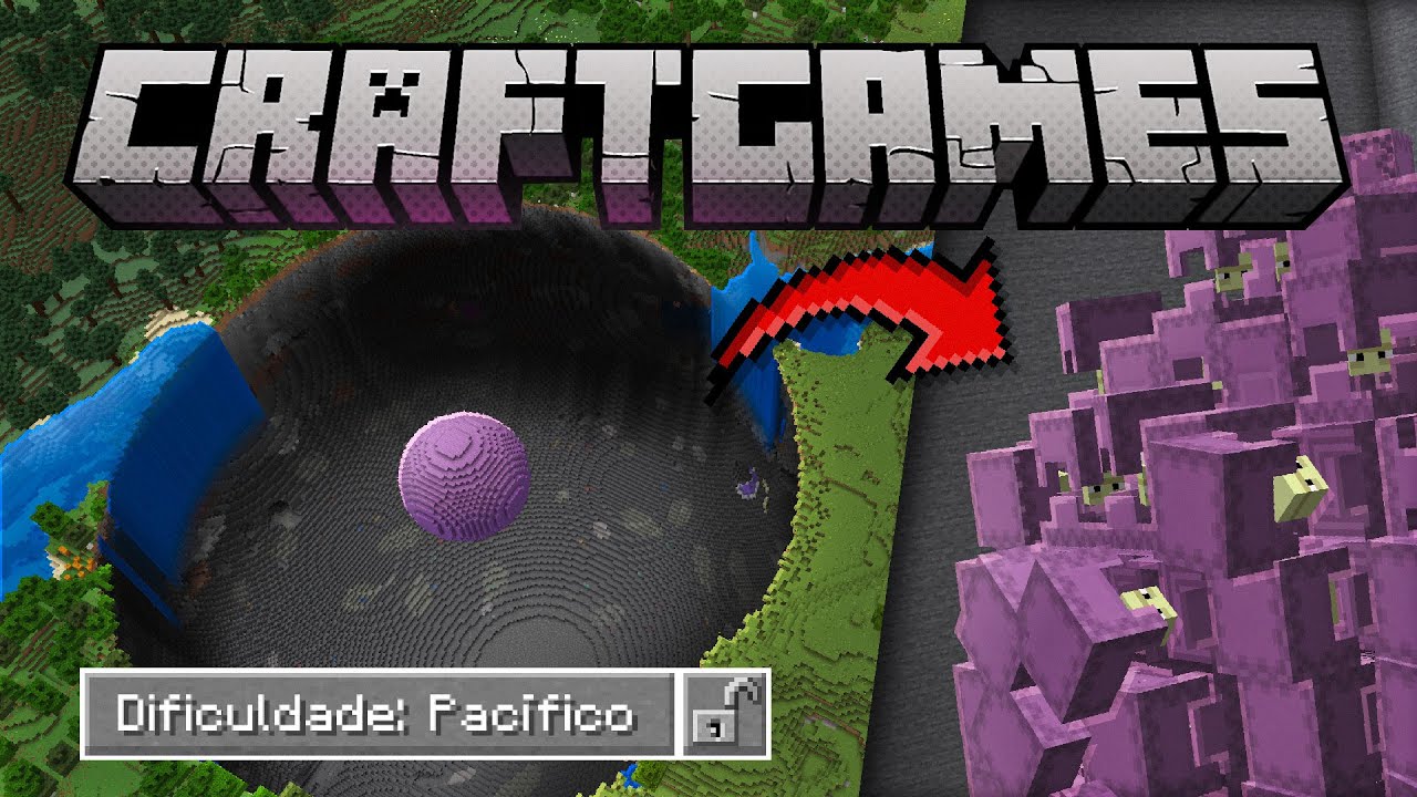 Criamos o Núcleo Shulker que Quebra o Minecraft! - Craft Games 338