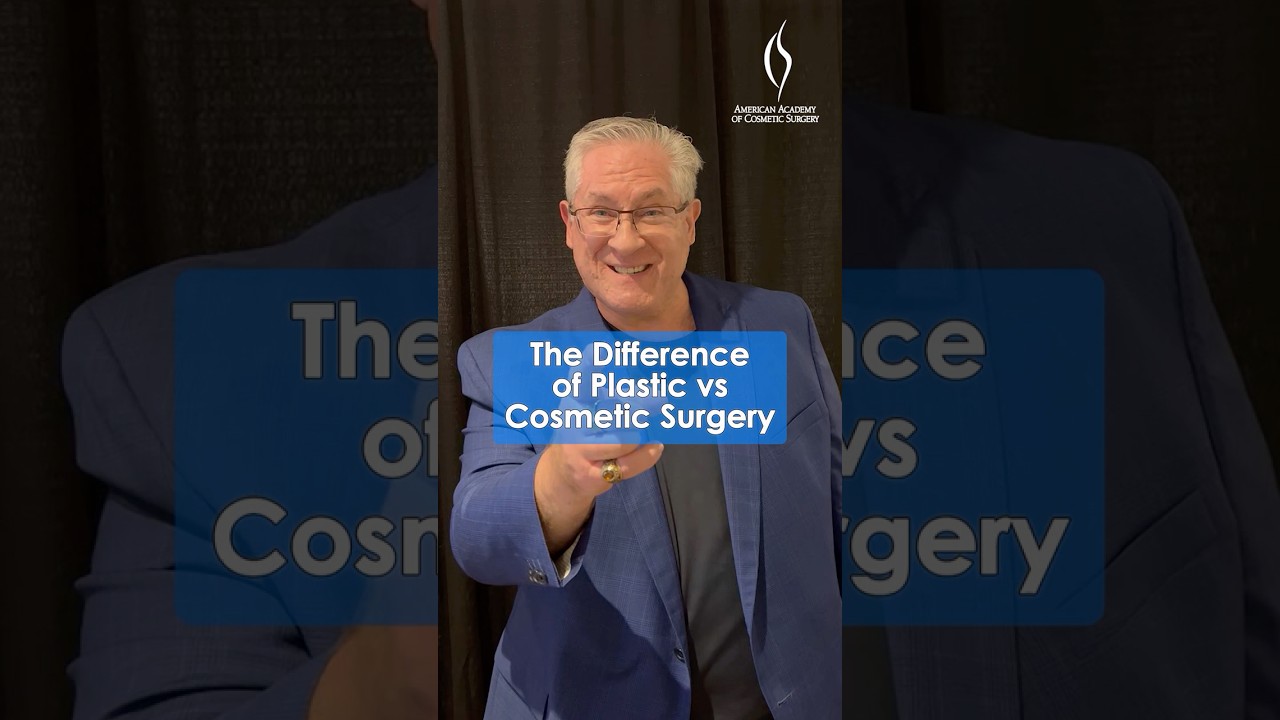 Cosmetic Surgery or Plastic Surgery?