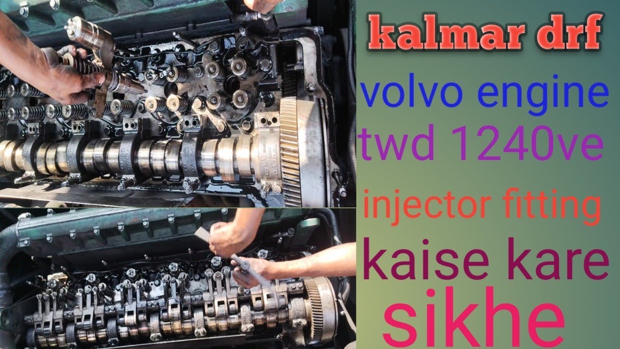 volvo twd engine 1240ve injector fitting