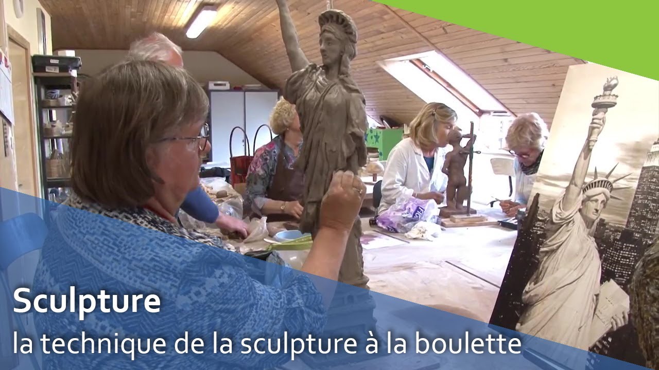 Découverte d’une technique originale de sculpture.