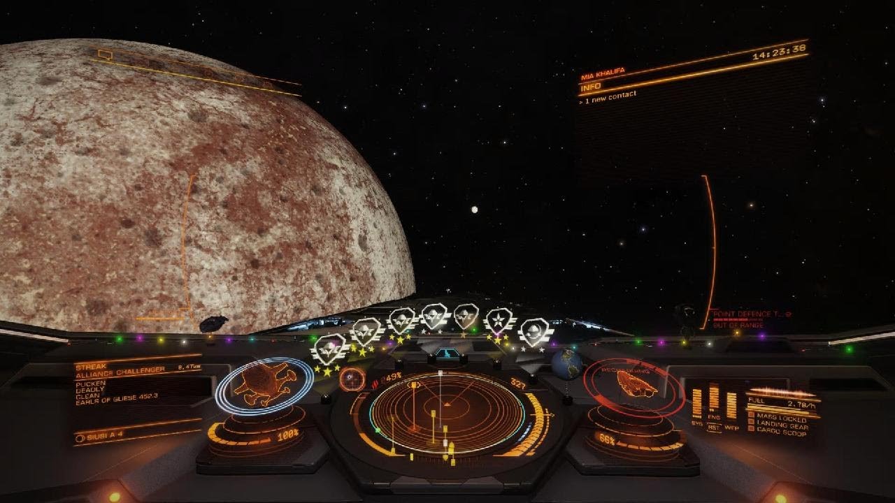 Elite Dangerous Combat Conda prismatic Cell bank build