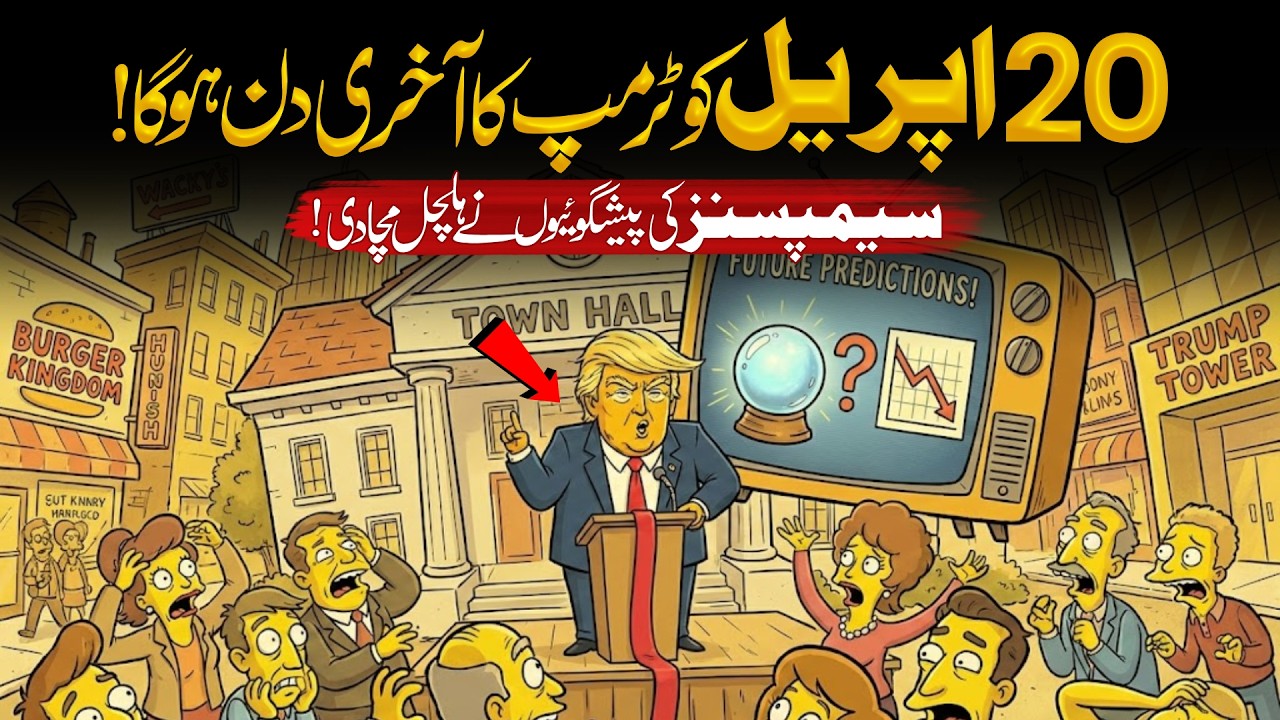 April 20 is Trump&rsquo;s Last Day? Simpsons Prediction Goes Viral | Asad Mehmood