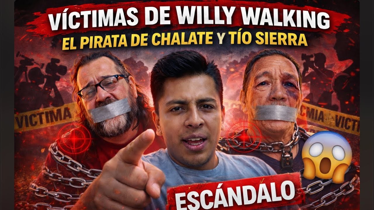Hechos, no polémica: el caso Willy Walking, Tío Sierra y Pirata de Chalate#viral #youtube #trending