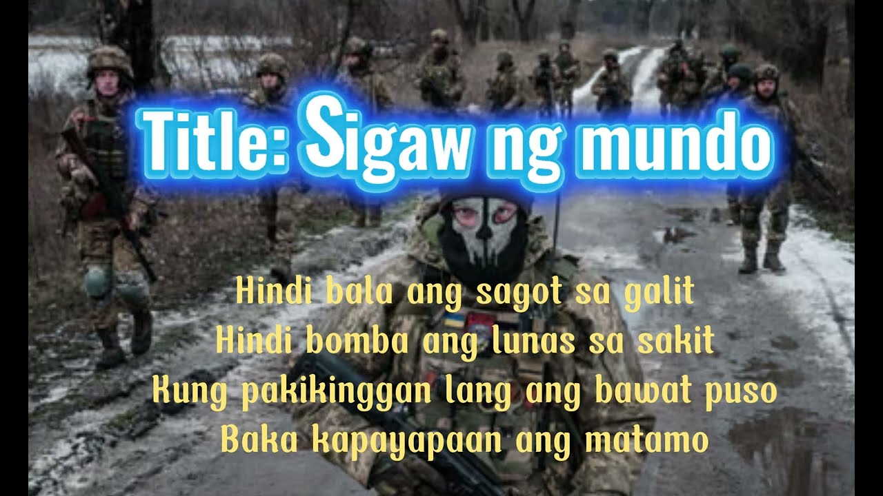 Title: Sigaw ng Mundo | Tribute to Isarel-USA-Iran Warfare | #internet