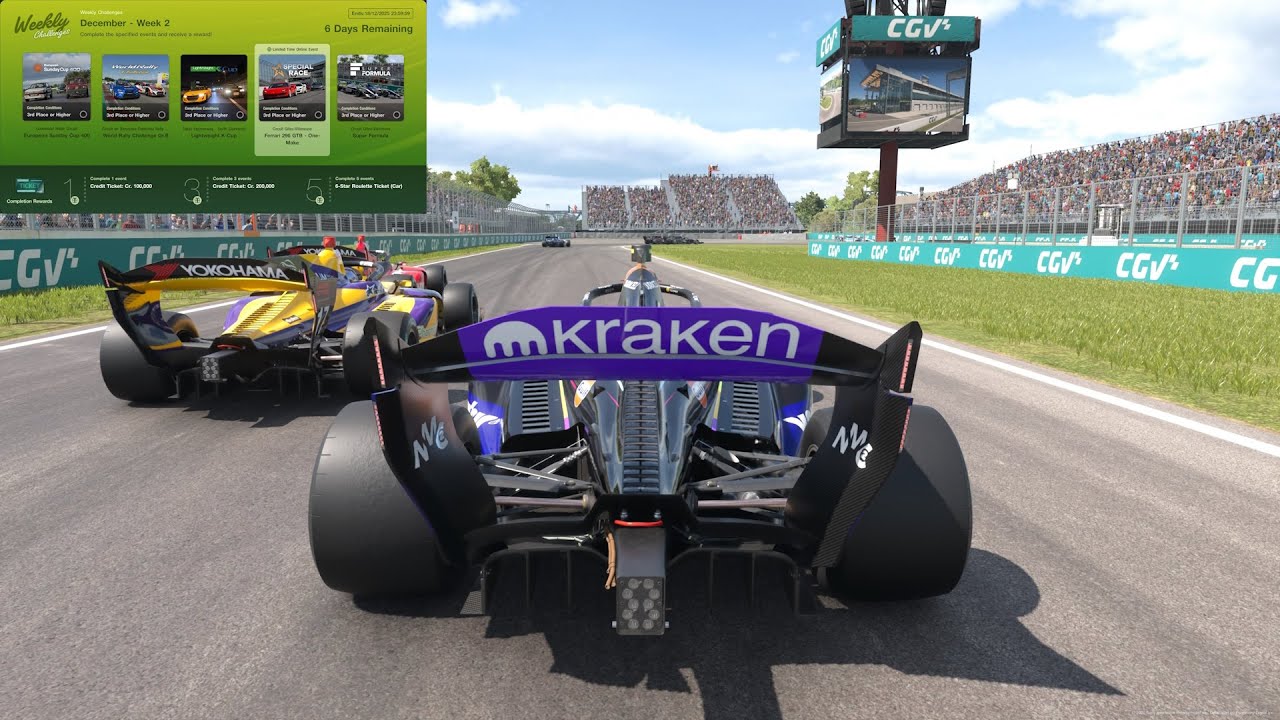 Gran Turismo 7 | Weekly Challenge | December - Week 2 | Super Formula
