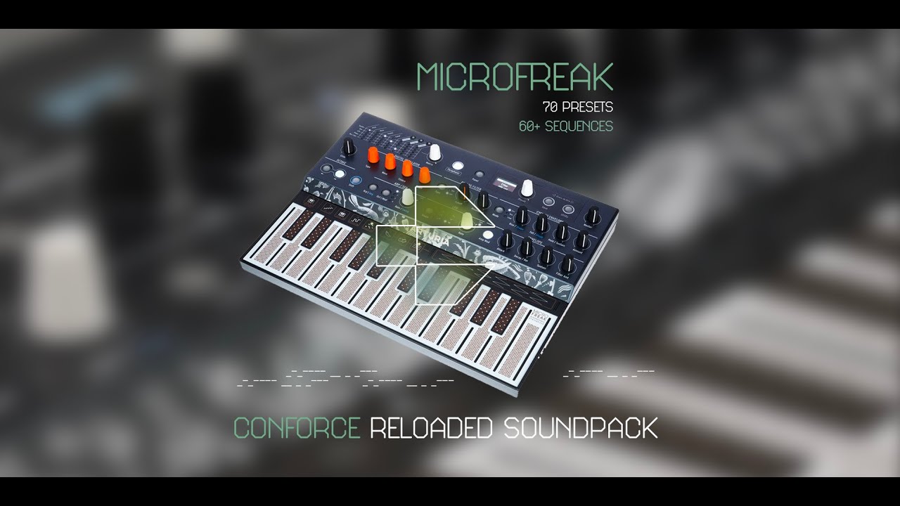 Arturia Microfreak: Conforce Presets & Sequences (trailer)