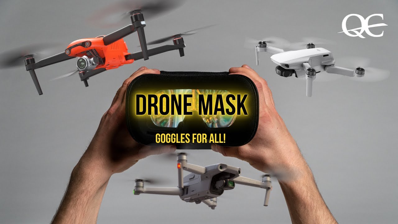 DroneMask - Goggles for all your drones - DJI Air 2S, DJI Mini 2, Evo 2 & More