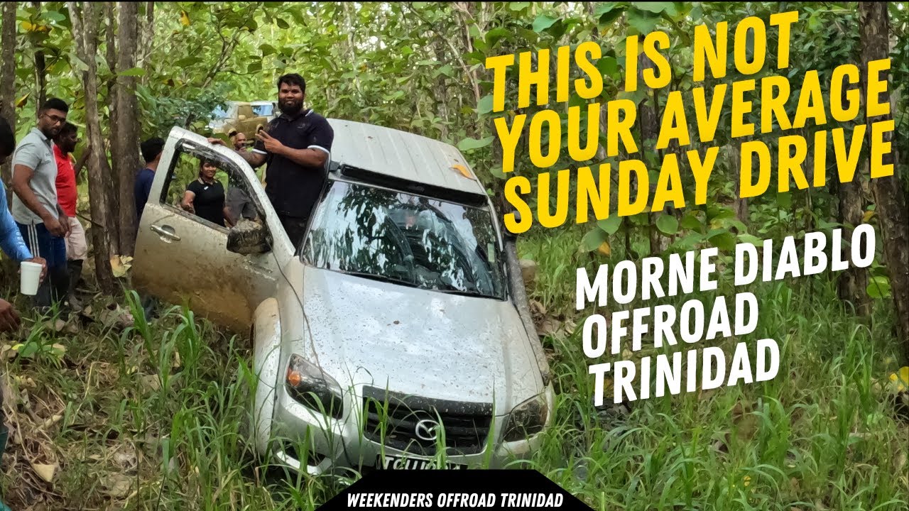 This is not your average Sunday Drive! Offroad Run in Bunsee Trace Trinidad!