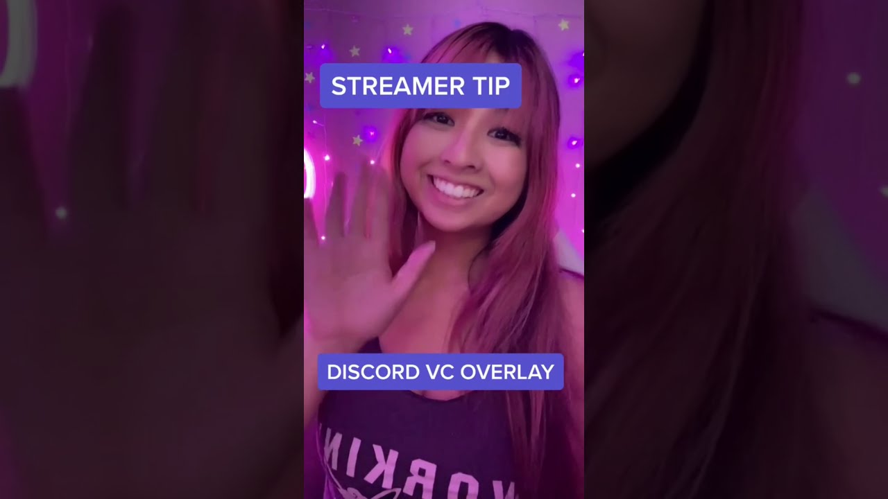Discord VC Overlay for your Stream 😮 #shorts #twitch