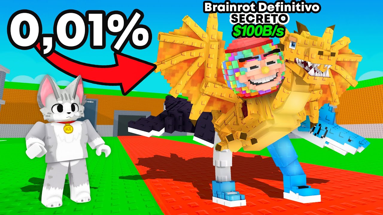 Conseguí el BRAINROT SECRETO en STEAL A BRAINROT 🔥😱