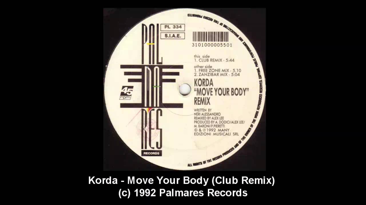 Korda - Move Your Body (Club Remix)