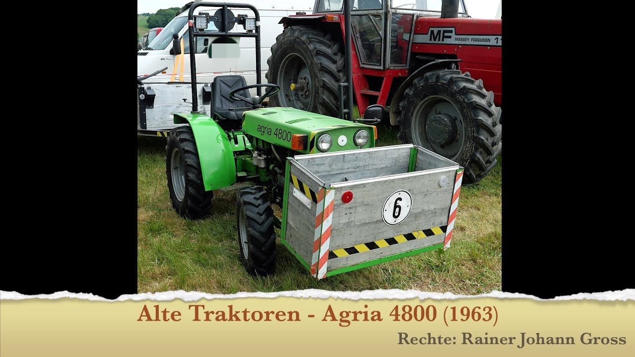 Alte Traktoren - Agria 4800 (1963)