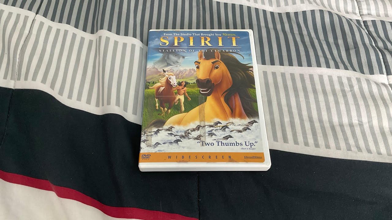 Opening to Spirit: Stallion of the Cimarron 2002 DVD (Widescreen version)