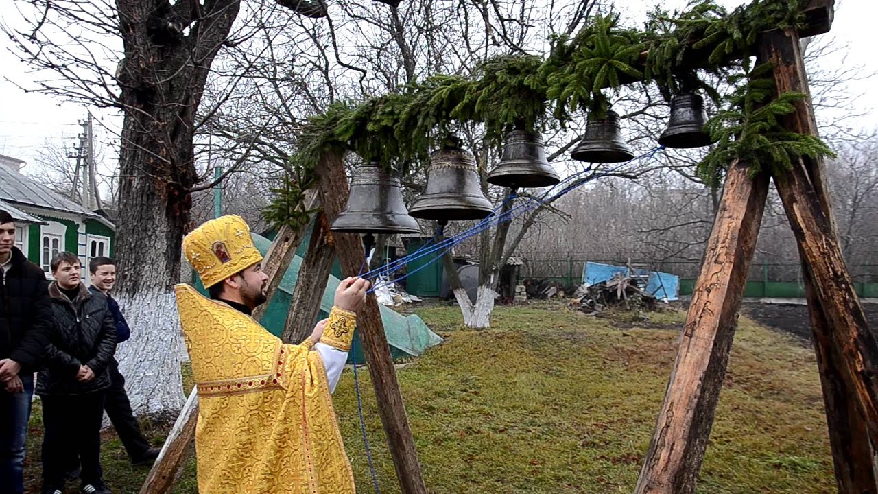 www.clopote.md Denis Latisev - Sfintirea clopotelor Biserica „Adormirea Maicii Domnului”