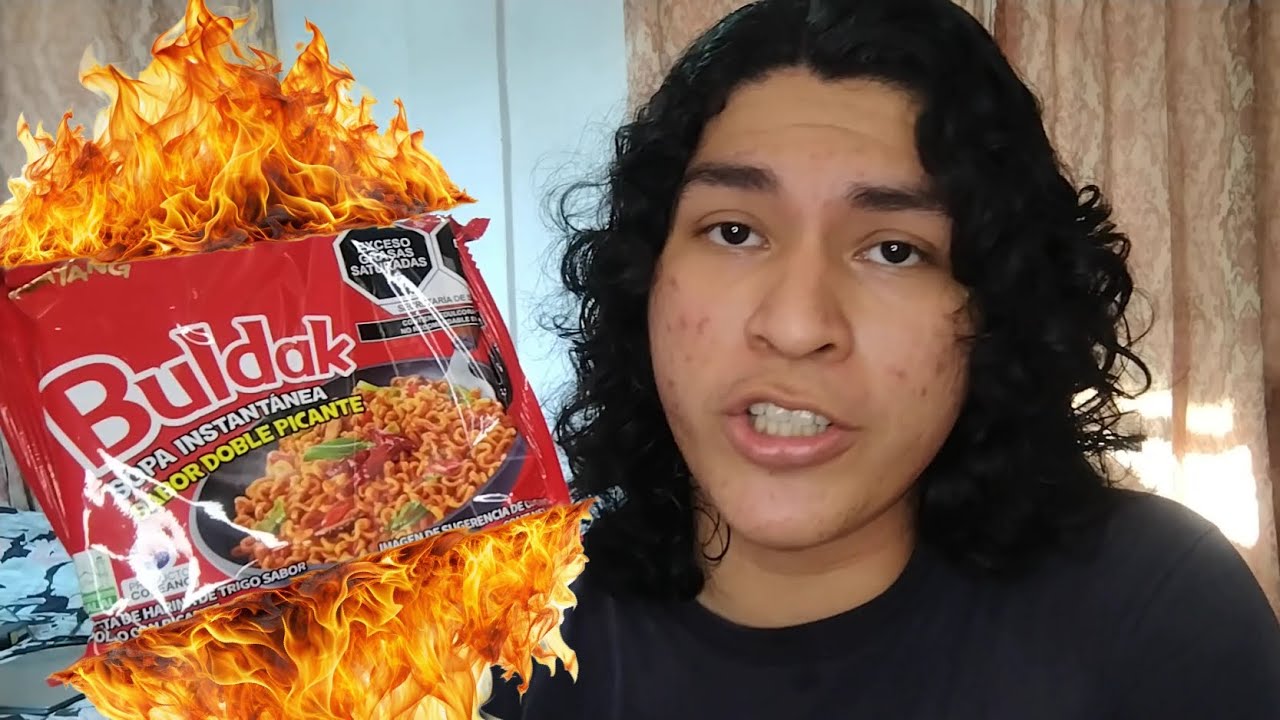 Probando uno de los ramen más picosos del mundo 
