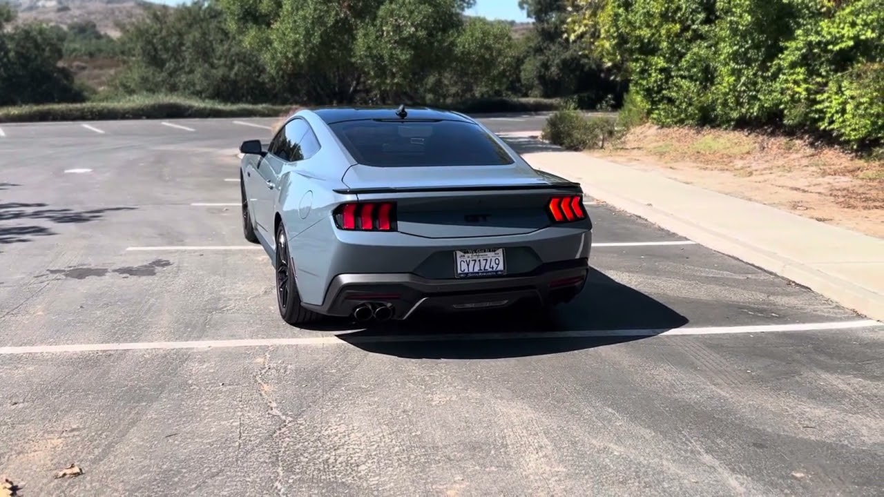 2024 Mustang GT Premium in Vapor Blue Metallic #mustanggt #2024mustangt #mustangtexhaust #turo