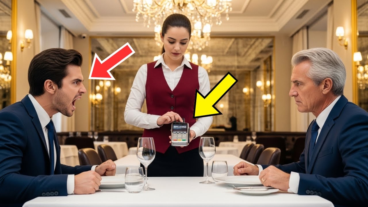 La serveuse voit la carte du milliardaire refusée — ses mots font échouer son contrat de 800 M $