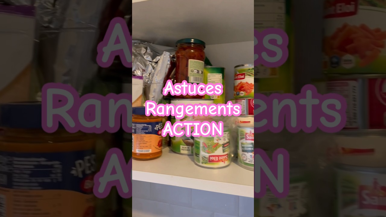 ACTION astuces RANGEMENTS organisation cuisine ❌✅#action #clean #rangementcuisine #shortvideo