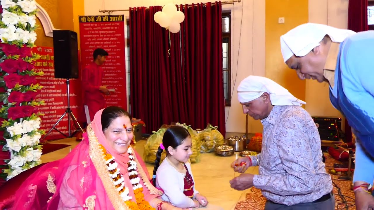 श्री माँ भगवती महिषासुरमार्दिनी दरबार (शक्ति आश्रम) मुकेरियां समेलन-part 1 #durgastuti #bhagwatkatha