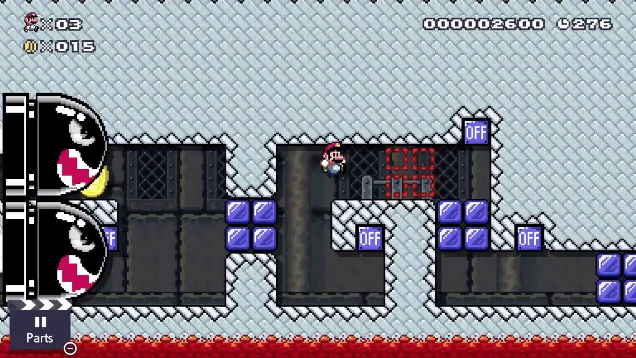 Super Mario Maker 2 &ndash; Level 68: Banzai Bill Chase Scene - Walkthrough