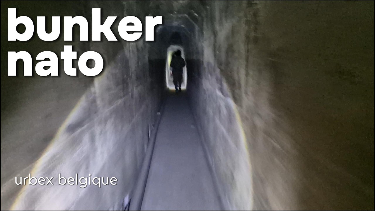 on explore un bunker de l'Otan NATO