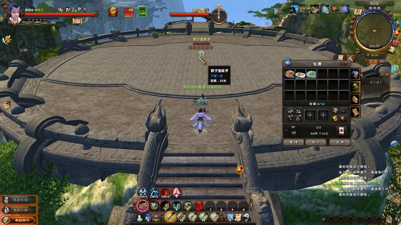 Age of Wushu - Tianshan 1st-5th skillsets