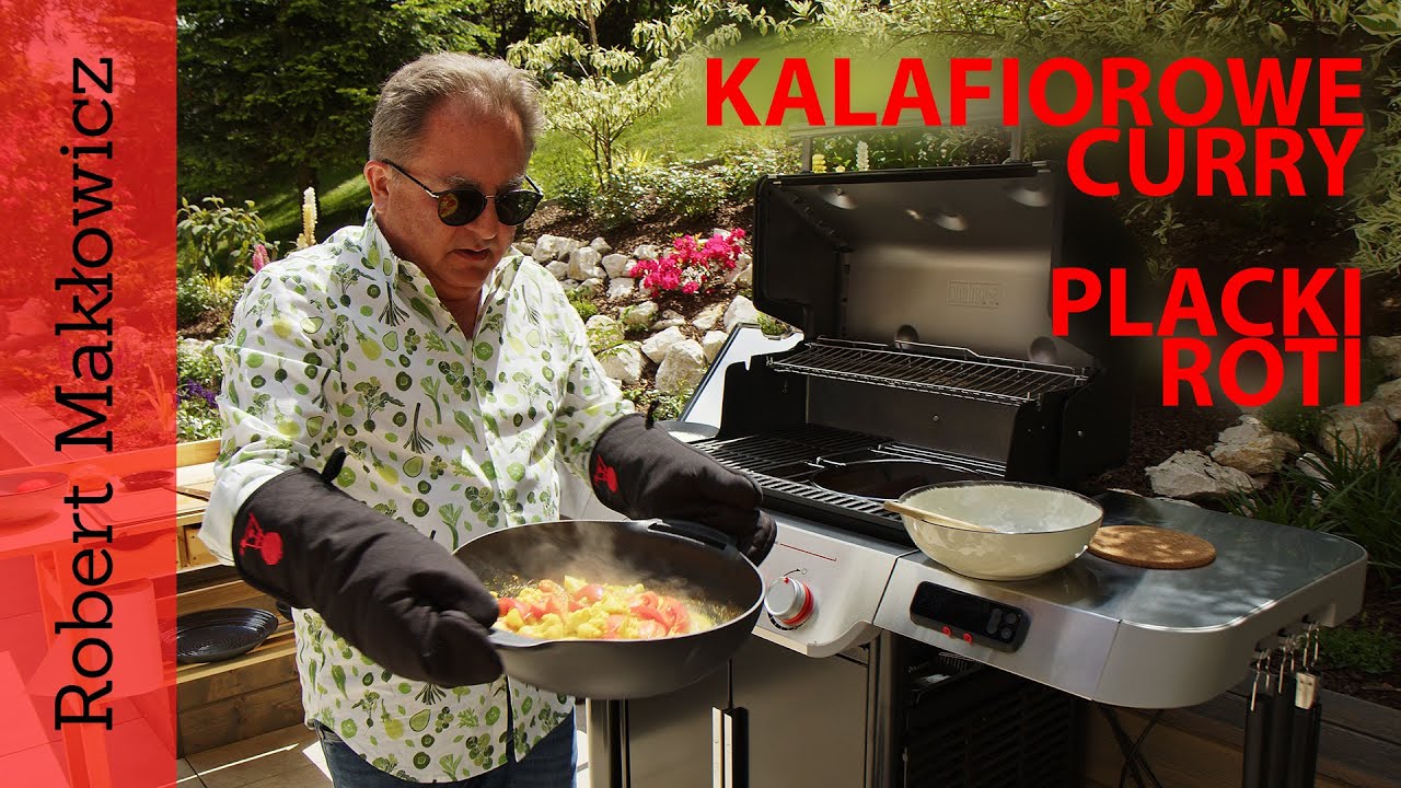 ROBERT MAKŁOWICZ GRILLOWANIE „ Kalafiorowe curry i placki roti