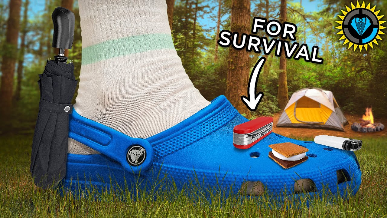 I Packed an ENTIRE Campsite in My Crocs (ft. HopeScope) | Style Theory