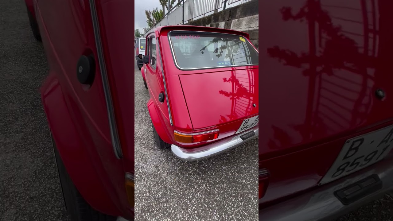 el cl&aacute;sico SEAT 127 #seat127  #automobile #cochesclasicos