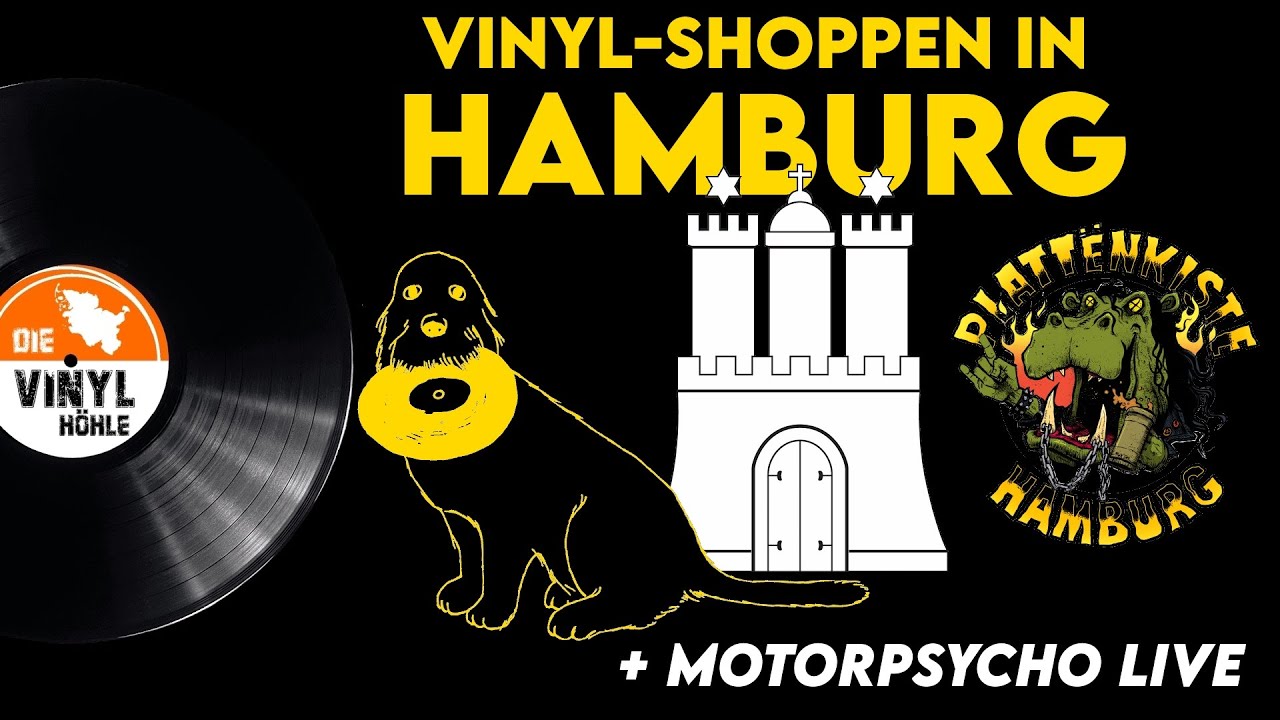 VINYL-EINKAUF UND MOTORPSYCHO LIVE IN HAMBURG 2025  #germanvinylcommunity