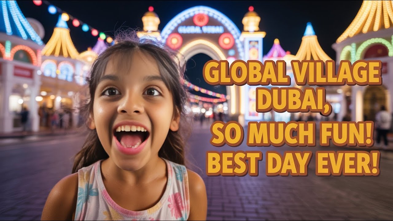 Global Village Dubai с Рухи 🥰 | Веселье, еда и аттракционы на любой вкус