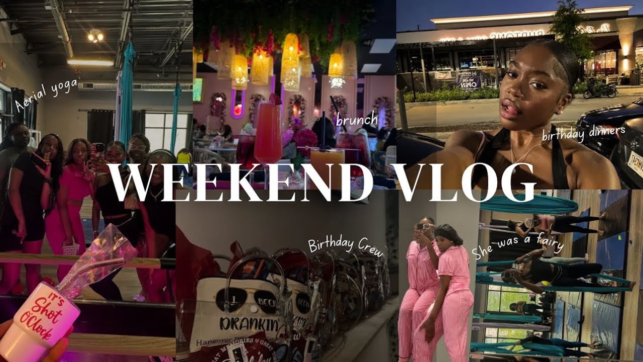 GIRLS TRIP ☆ | Atlanta 21st Birthday, YOGA, NIGHT LIFE, ++ more