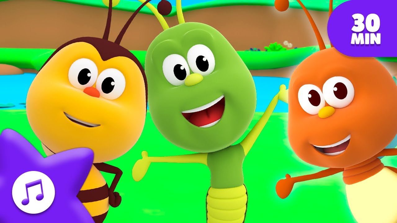 Divertiamoci con Piccoli insetti al Parco Cartoni Animati 🐞Canzoni Per Bambini ✨Piccoli insetti