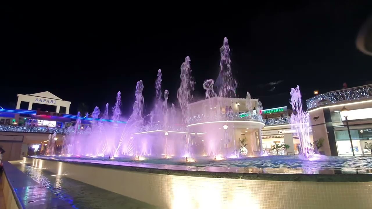 Tenerife, golden mile the famous fountains. Please share, like and subscribe 😊 