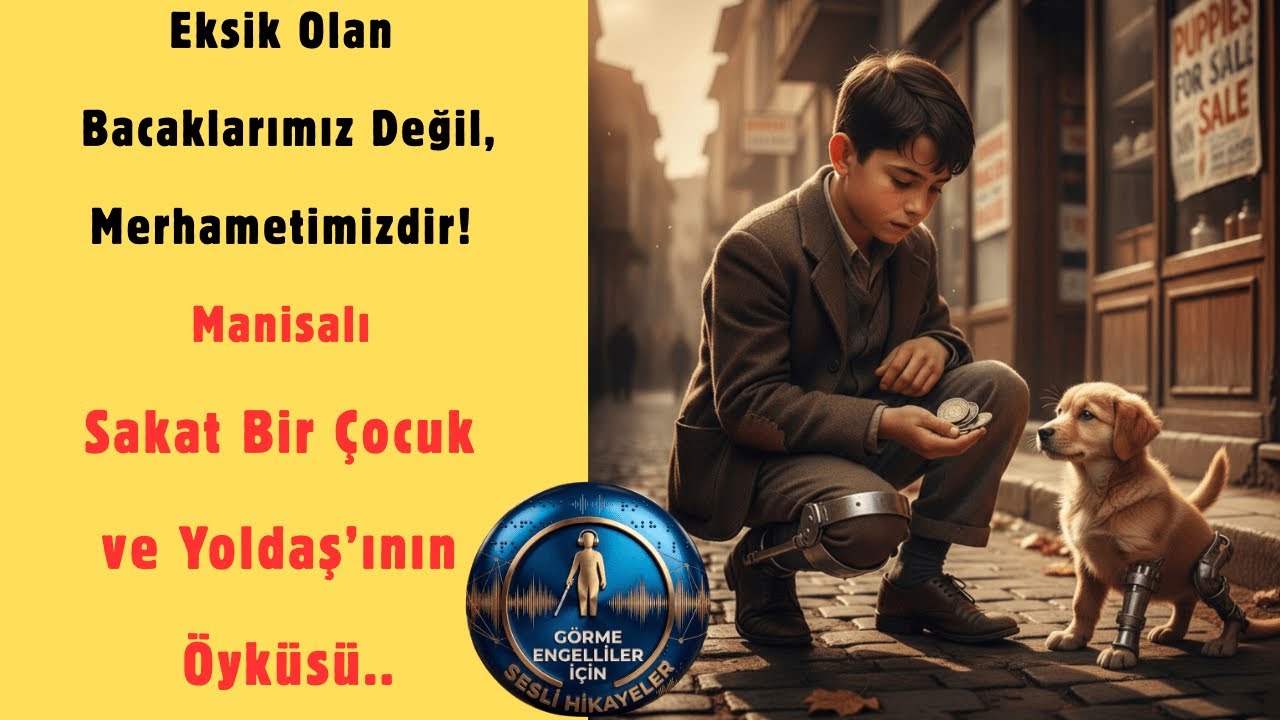 Eksik Olan Bacaklarımız Değil, Merhametimizdir.. Manisalı Sakat Bir Çocuk ve Yoldaşının Öyküsü..