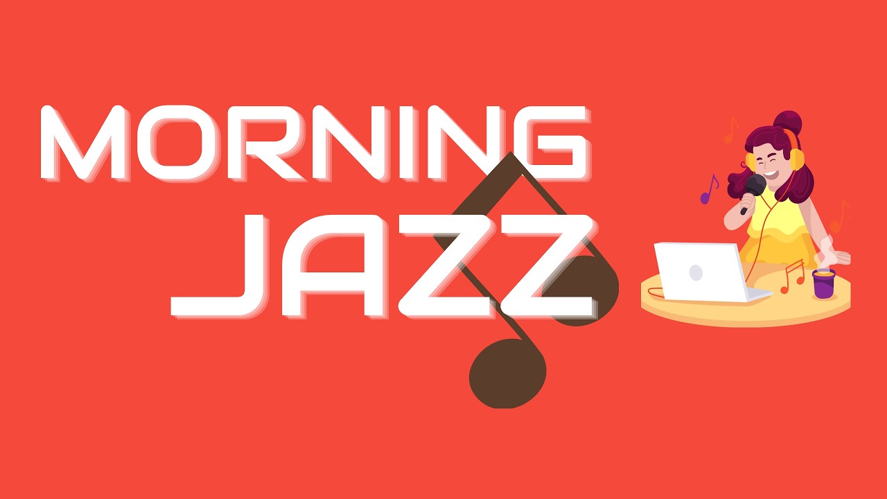 Calm Morning Smooth Jazz with Blooming Flower Hologram Visuals for Calm Morning Vibes