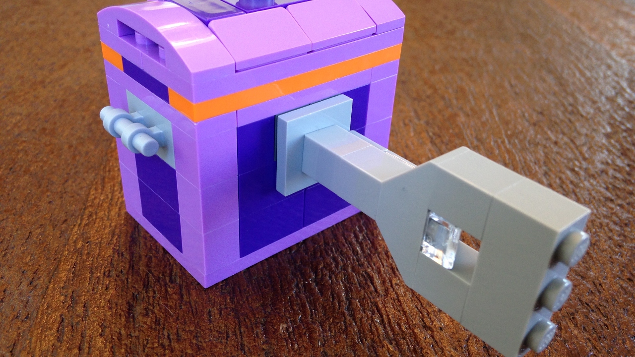 Lego TREASURE CHEST How To Build Instructions - Lego Classic 10695