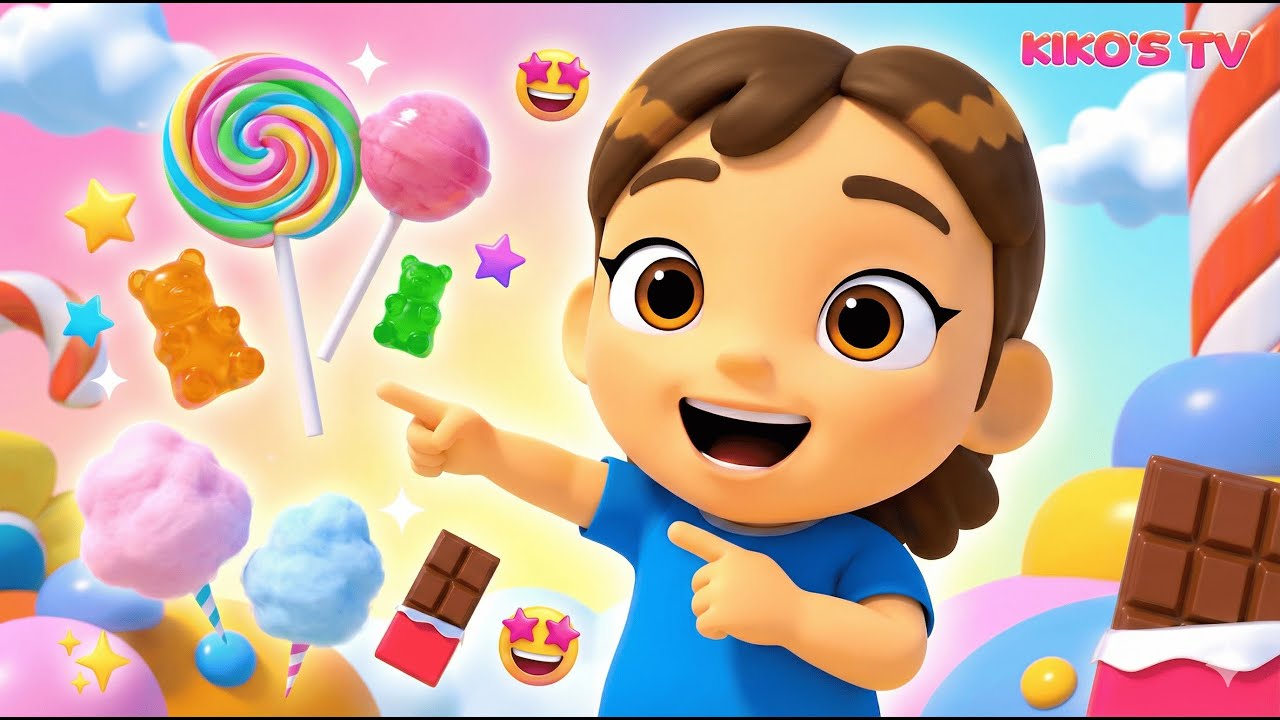 Kiko’s Candy World Adventure | Kids Learning Story