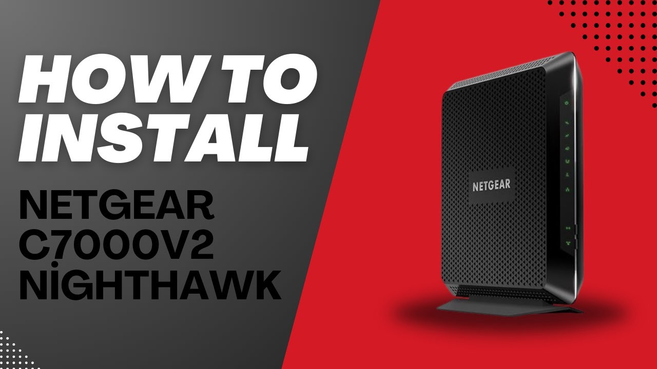 Как установить роутер/модем Netgear Nighthawk C7000v2